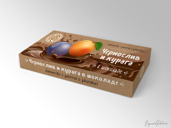 №2 Чернослив и курага в шоколаде, 220г в Алапаевске