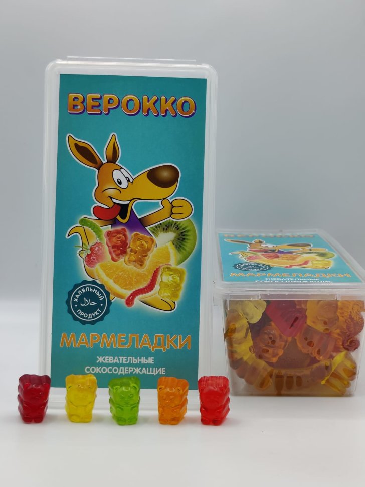  Жевательный мармелад Мишки фруктовые, 250г   в Алапаевске