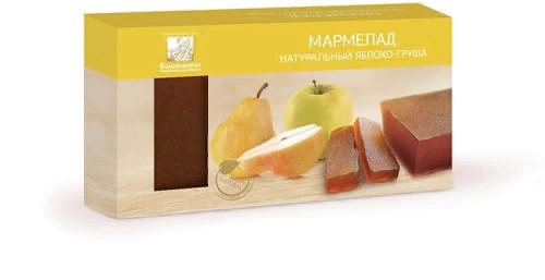  Мармелад пластовый 210г ЯБЛОКО-ГРУША в Алапаевске